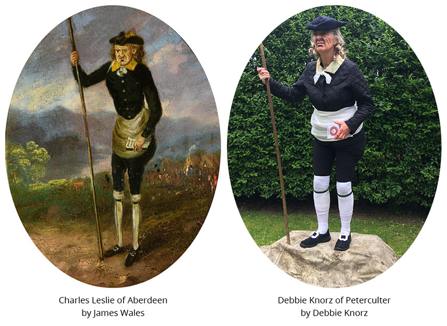 Charles Leslie of Aberdeen by James Wales Debbie Knorz of Peterculter by Debbie Knorz #all4won #abdnartmuseums #gettymuseumchallenge 